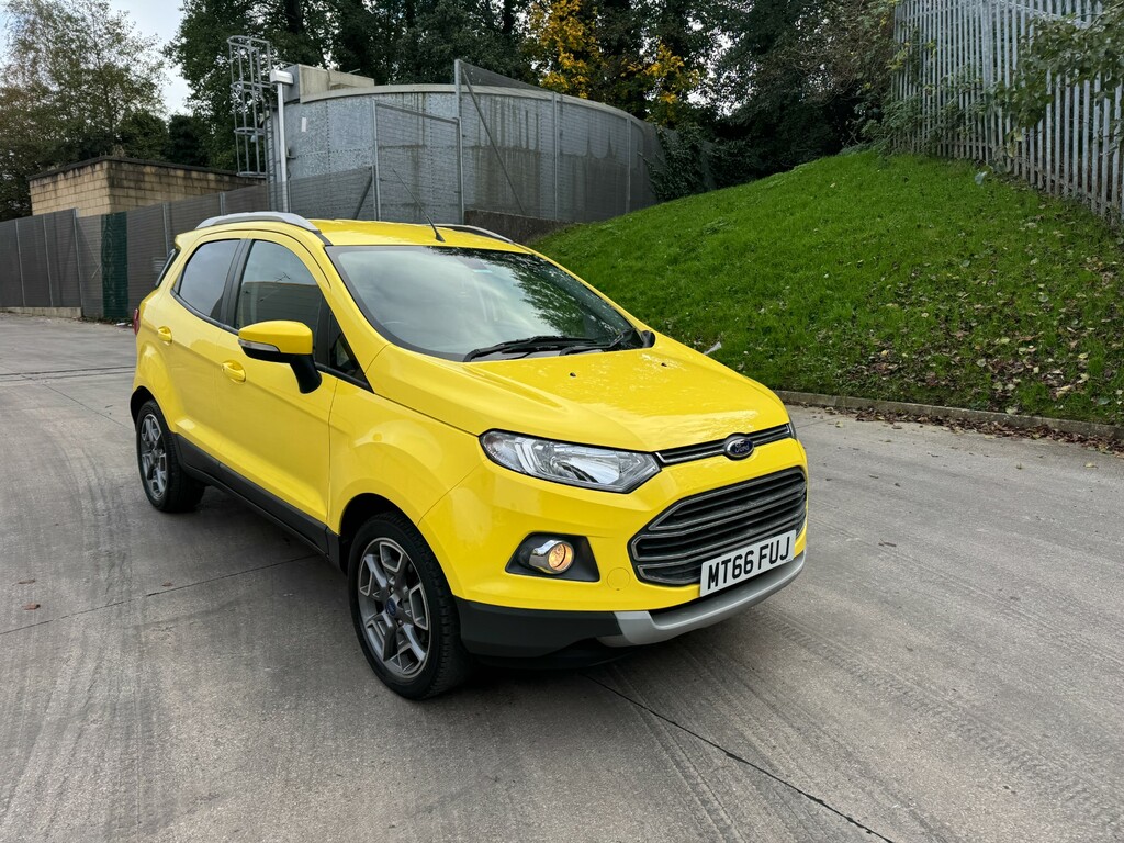 Ford Ecosport 1.0 Titanium T Yellow