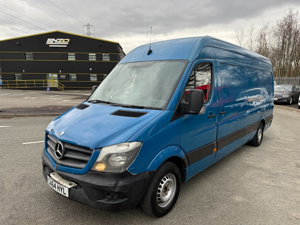 Mercedes-Benz Sprinter 2.1 313 Cdi Panel Van Rwd L3 H3 CA64HYL White #3