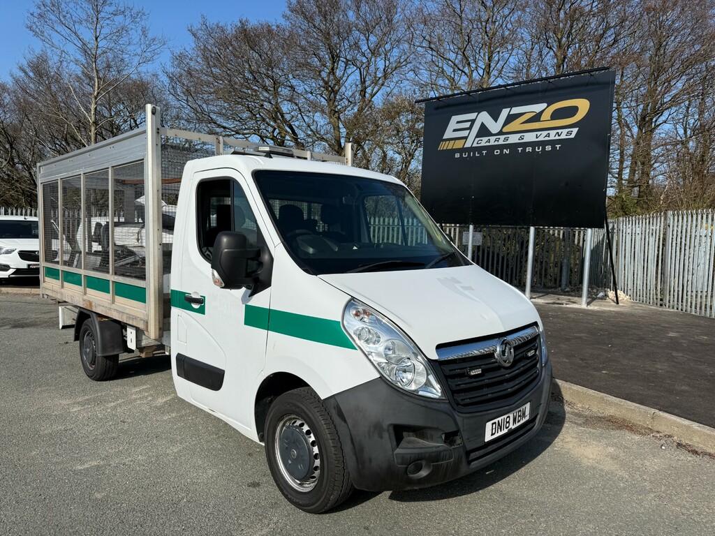 Vauxhall Movano 2.3 Cdti 3500 Chassis Cab Fwd L2 White