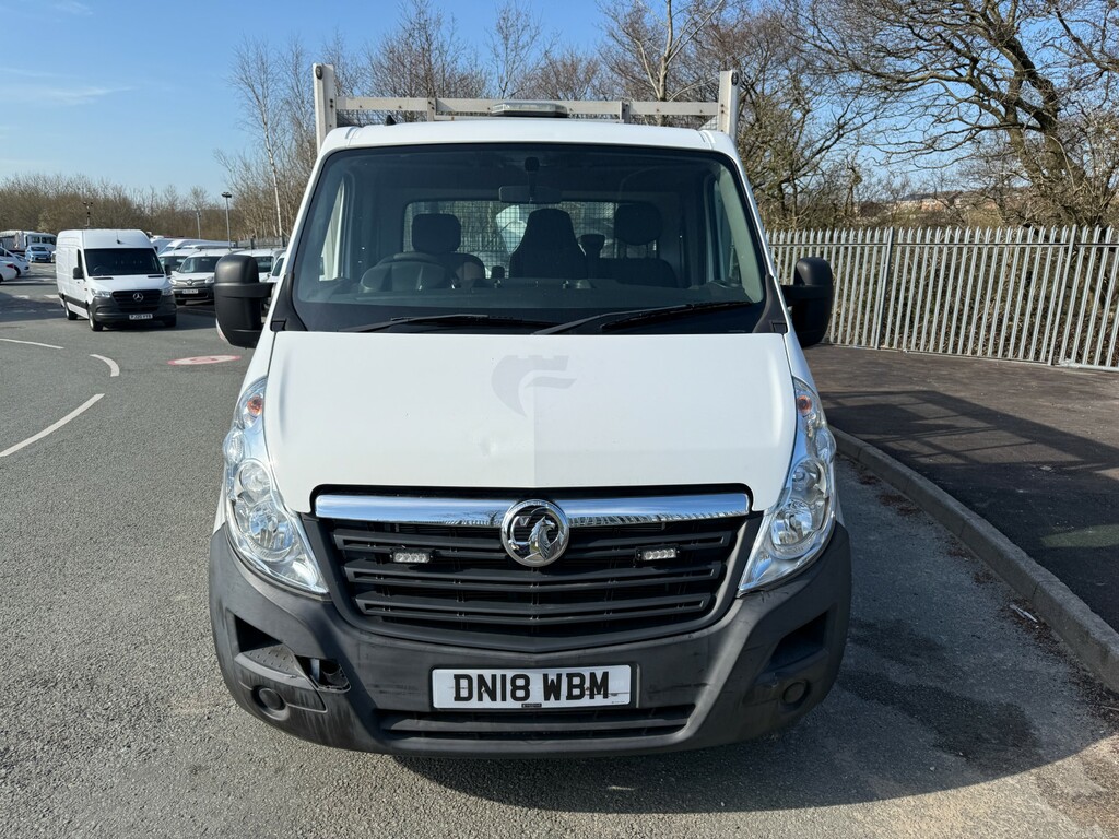 Vauxhall Movano 2.3 Cdti 3500 Chassis Cab Fwd L2 DN18WBM White #2