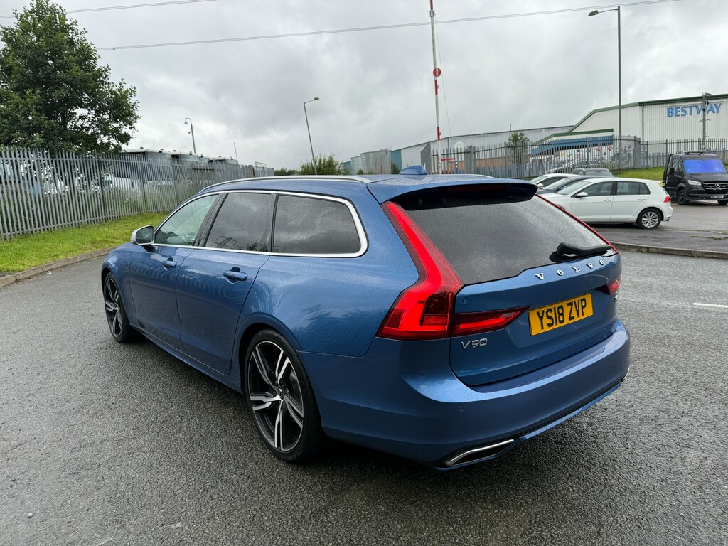 Volvo V90 2.0 D4 R-design Pro Estate Euro 6 YS18ZVP Blue #5
