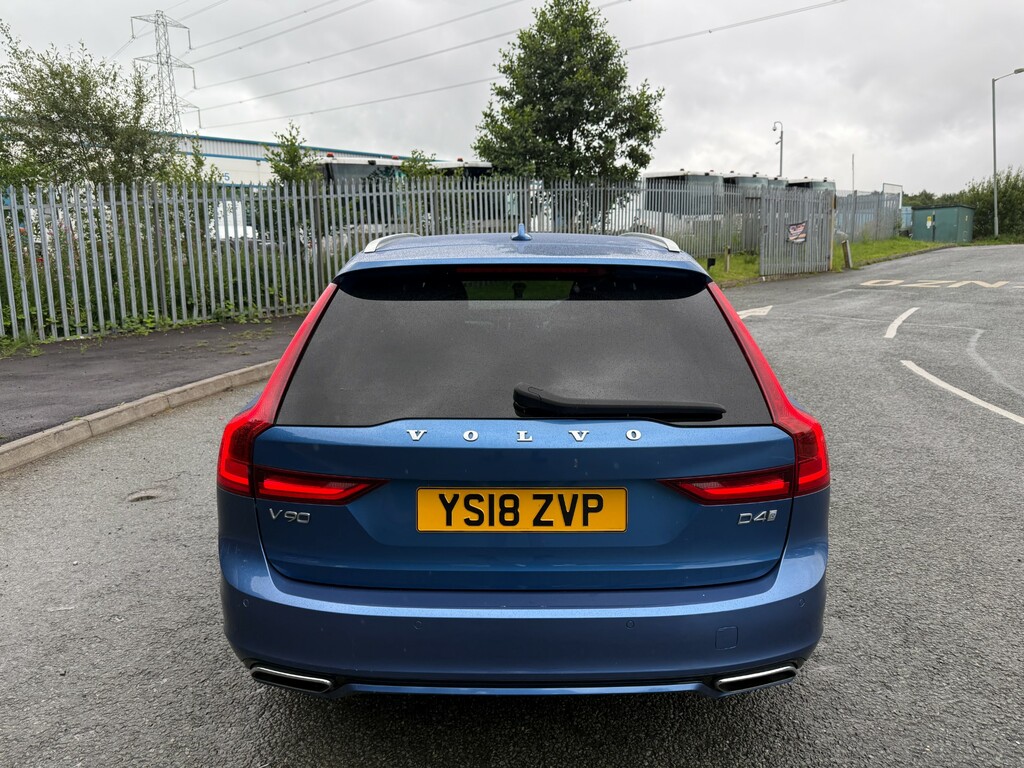 Volvo V90 2.0 D4 R-design Pro Estate Euro 6 YS18ZVP Blue #6