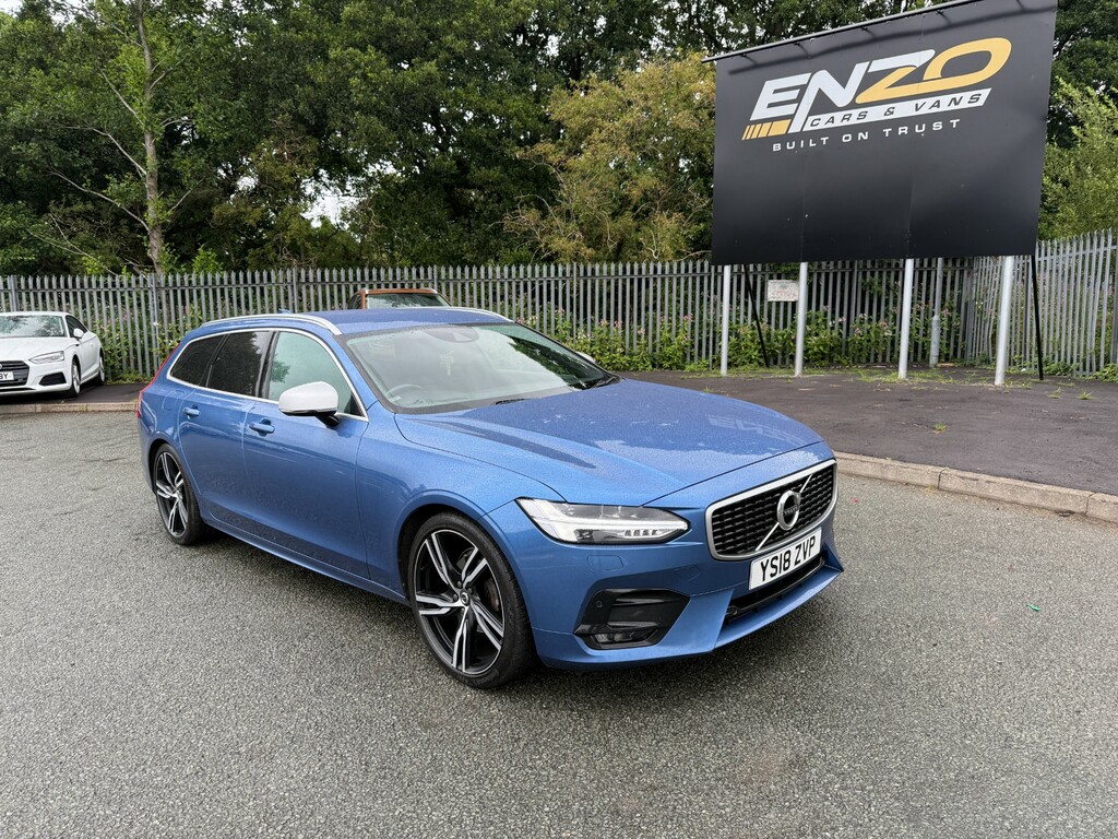 Volvo V90 2.0 D4 R-design Pro Estate Euro 6 Blue