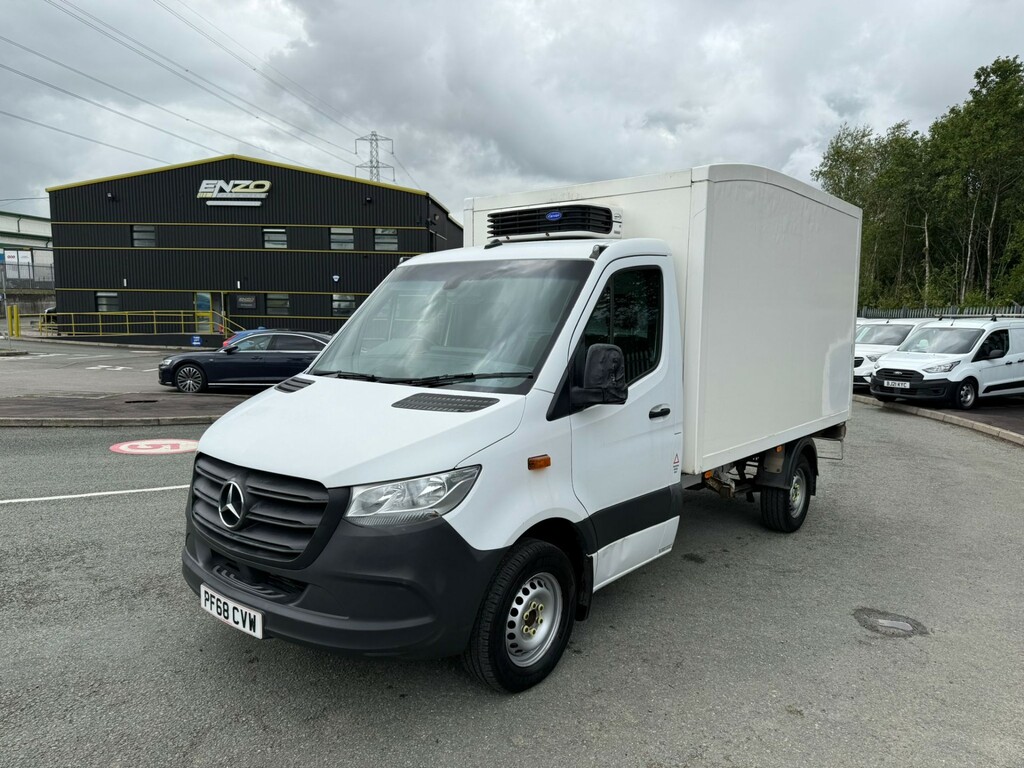 Mercedes-Benz Sprinter 2.1 314 Cdi Chassis Cab Rwd L2 E PF68CVW White #2