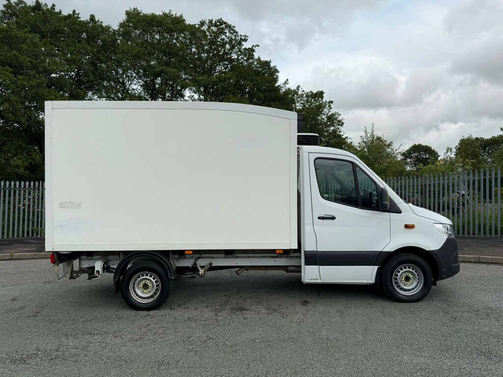 Mercedes-Benz Sprinter 2.1 314 Cdi Chassis Cab Rwd L2 E PF68CVW White #5