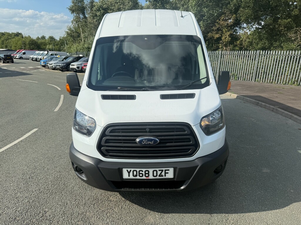 Ford Transit Custom 2.0 350 Ecoblue Panel Van Rwd L4 YO68OZF White #2