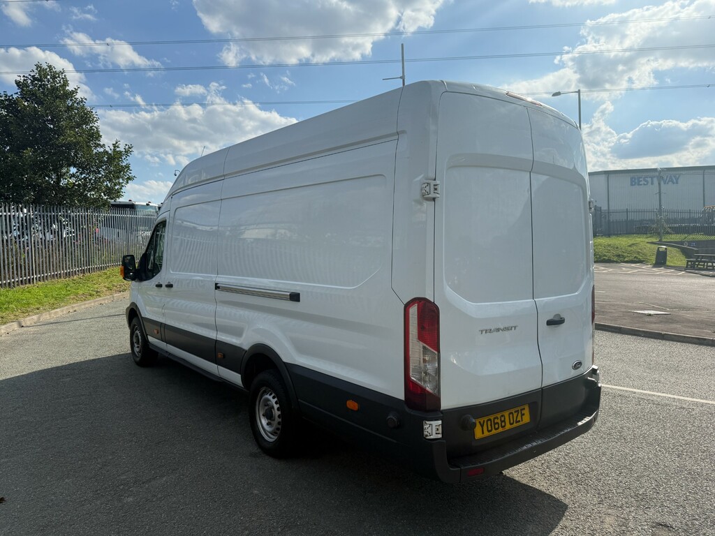 Ford Transit Custom 2.0 350 Ecoblue Panel Van Rwd L4 YO68OZF White #5