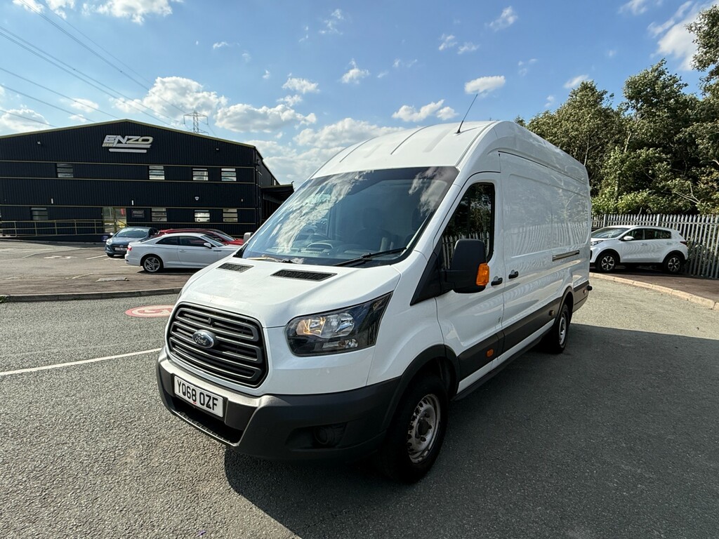 Ford Transit Custom 2.0 350 Ecoblue Panel Van Rwd L4 YO68OZF White #3