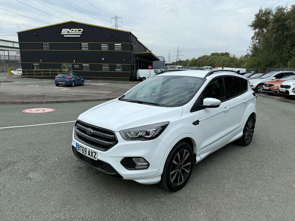 Ford Kuga 2.0 Tdci Ecoblue St-line Suv Eur BT69AXZ White #3