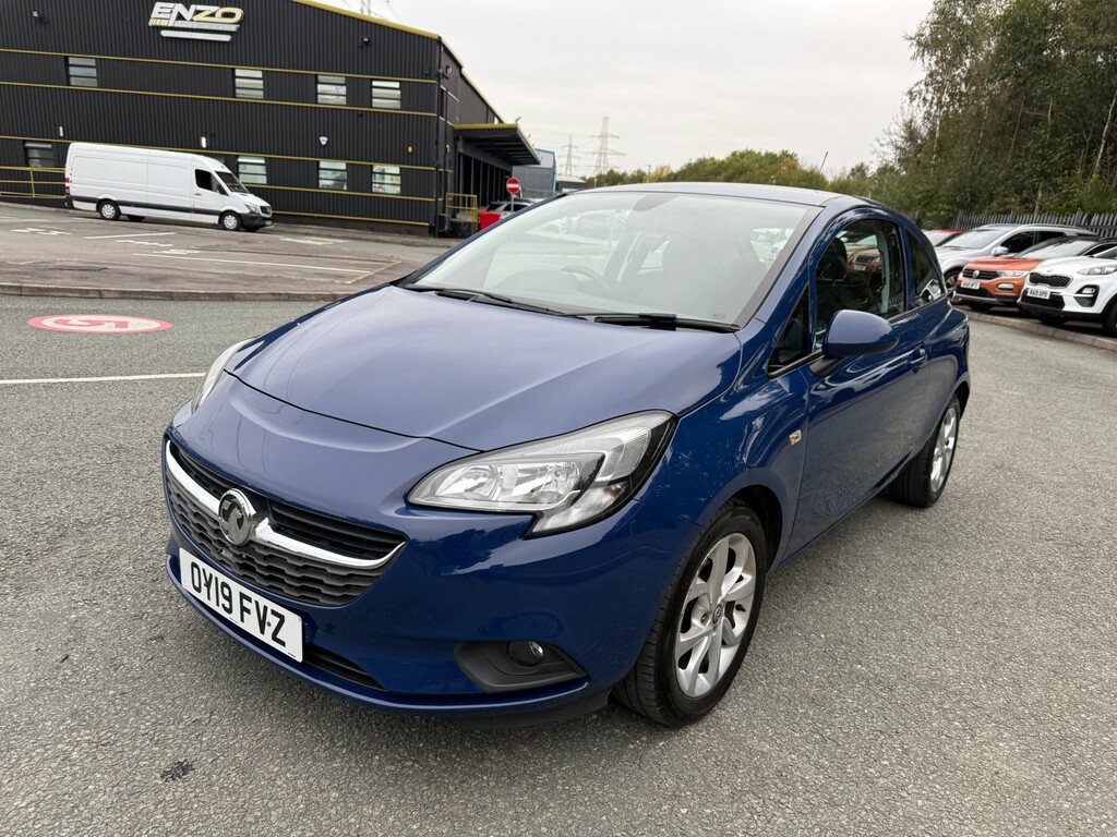 Vauxhall Corsa 1.4I Ecotec Energy Hatchback Eur OY19FVZ Blue #3