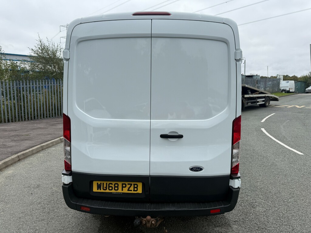 Ford Transit Custom 2.0 350 Ecoblue Crew Van Double Cab 6Dr Man WU68PZB White #6