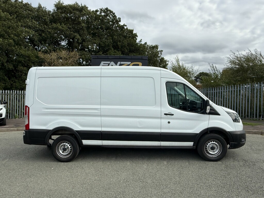 Ford Transit Custom 2.0 350 Ecoblue Leader Panel Van YT70URH White #5