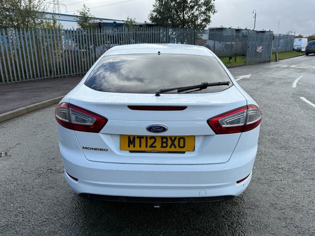 Ford Mondeo 2.0 Tdci Zetec Business Edition Hatchback Dies MT12BXO White #5