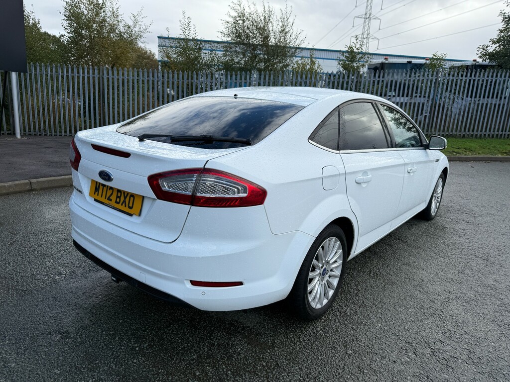 Ford Mondeo 2.0 Tdci Zetec Business Edition Hatchback Dies MT12BXO White #6