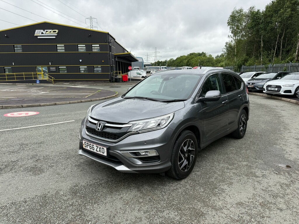 Honda Cr-V 1.6 I-dtec Se Plus Navi Suv Euro SP66ZXO Grey #3