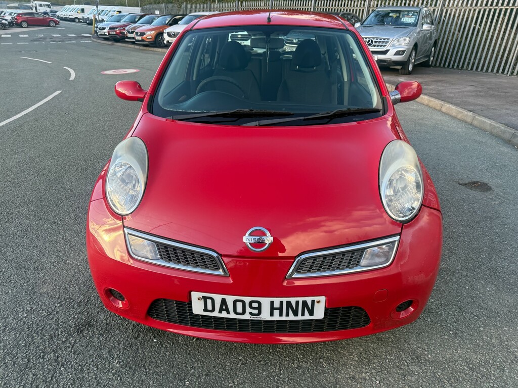 Nissan Micra 1.2 16V Acenta Hatchback 139 G DA09HNN Red #2