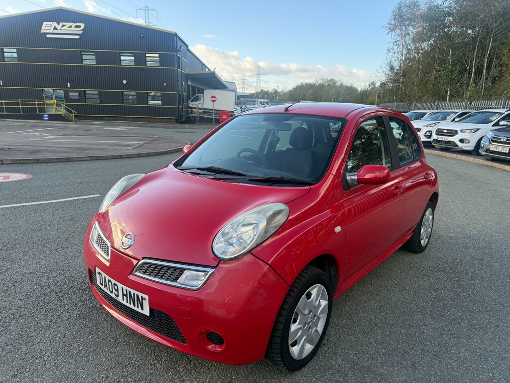 Nissan Micra 1.2 16V Acenta Hatchback 139 G DA09HNN Red #3