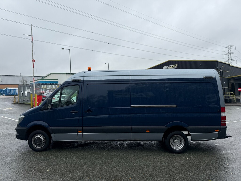 Mercedes-Benz Sprinter 2.1 516 Cdi Panel Van Rwd L2 16 SH67FGD Blue #4