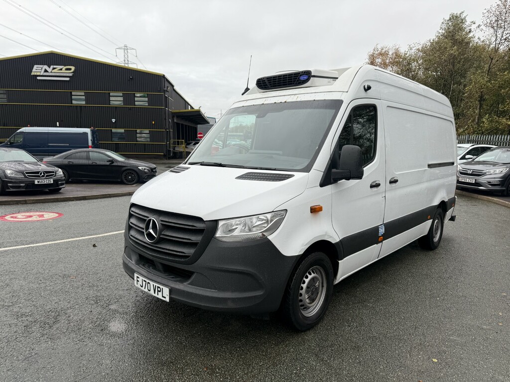 Mercedes-Benz Sprinter 2.1 314 Cdi Panel Van Rwd L2 H2 FJ70VPL White #3