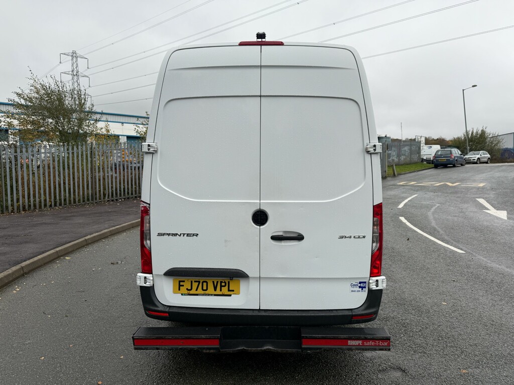 Mercedes-Benz Sprinter 2.1 314 Cdi Panel Van Rwd L2 H2 FJ70VPL White #6