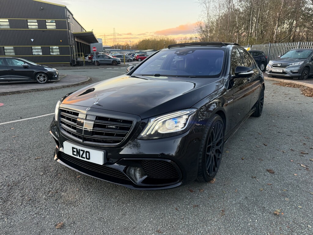 Mercedes-Benz S Class 6.0 V12 Amg Saloon Spds7gt Euro 6 Ss Black #5