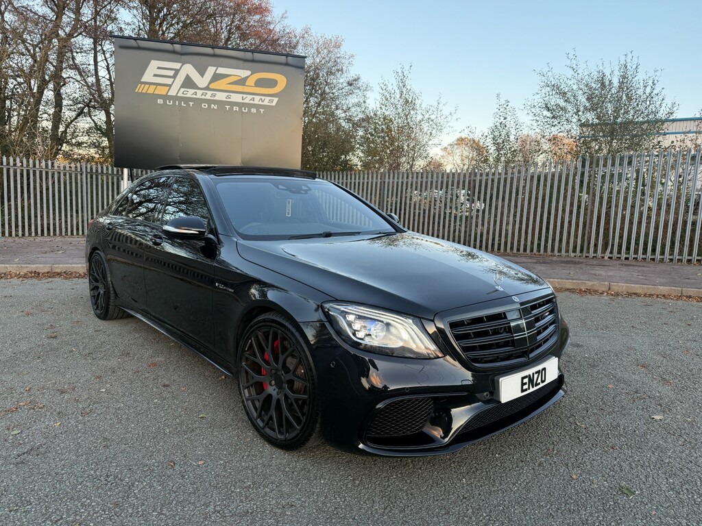 Mercedes-Benz S Class 6.0 V12 Amg Saloon Spds7gt Euro 6 Ss Black