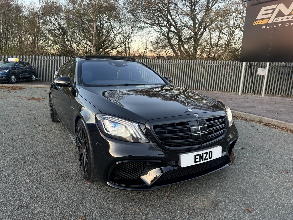 Mercedes-Benz S Class 6.0 V12 Amg Saloon Spds7gt Euro 6 Ss Black #3