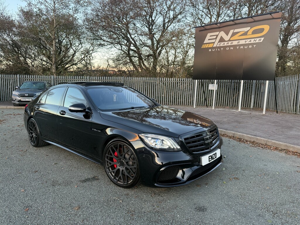 Mercedes-Benz S Class 6.0 V12 Amg Saloon Spds7gt Euro 6 Ss Black #2