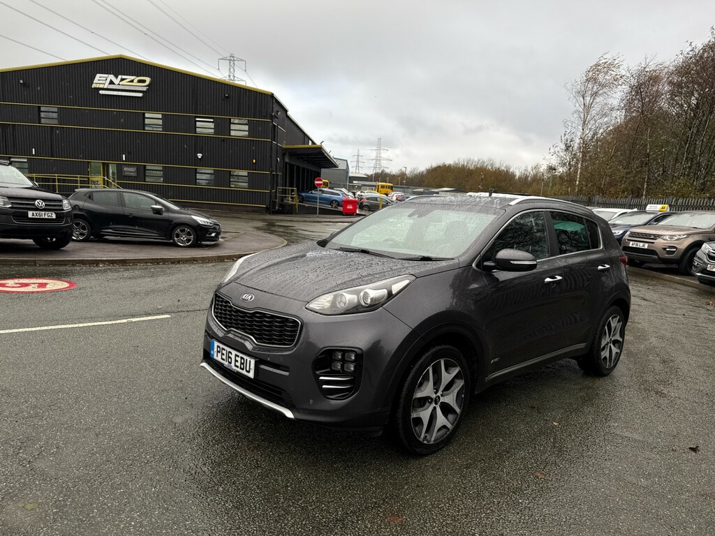 Kia Sportage 2.0 Crdi Gt-line Suv Awd Euro 6 PE16EBU Silver #3