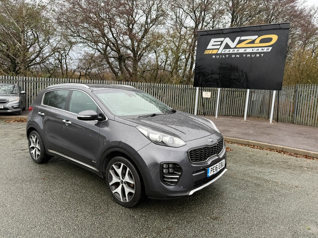 Kia Sportage 2.0 Crdi Gt-line Suv Awd Euro 6 Silver