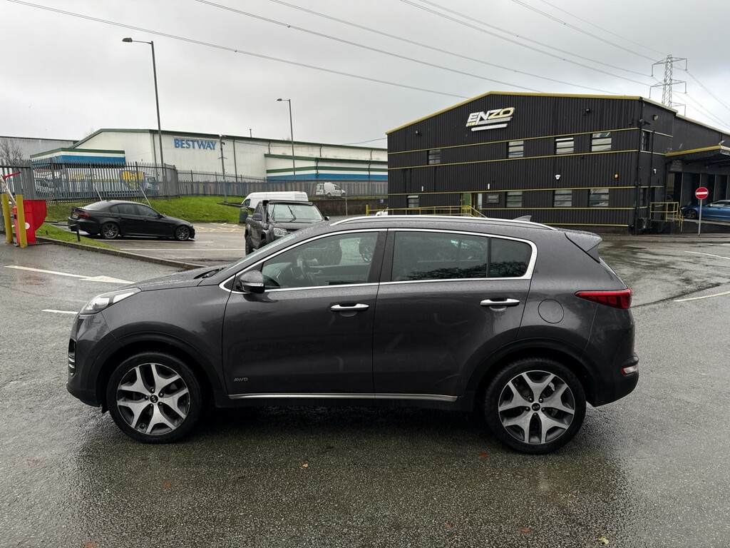 Kia Sportage 2.0 Crdi Gt-line Suv Awd Euro 6 PE16EBU Silver #4