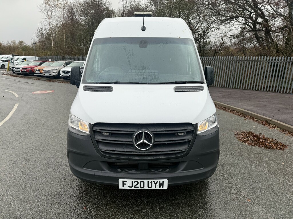 Mercedes-Benz Sprinter 2.1 314 Cdi Panel Van Rwd L2 H2 FJ20UYW White #2