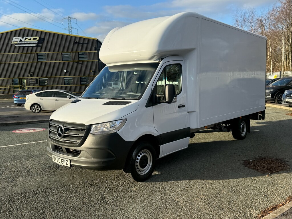 Mercedes-Benz Sprinter 2.1 314 Cdi Chassis Cab Rwd L3 E OV70EPZ White #3