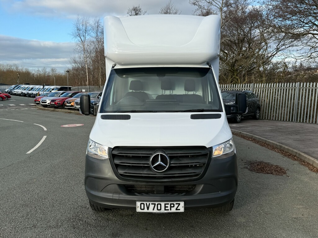 Mercedes-Benz Sprinter 2.1 314 Cdi Chassis Cab Rwd L3 E OV70EPZ White #2