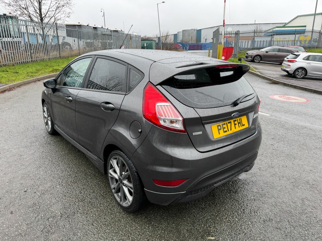 Ford Fiesta 1.0T Ecoboost St-line Hatchback PE17FHL Grey #5