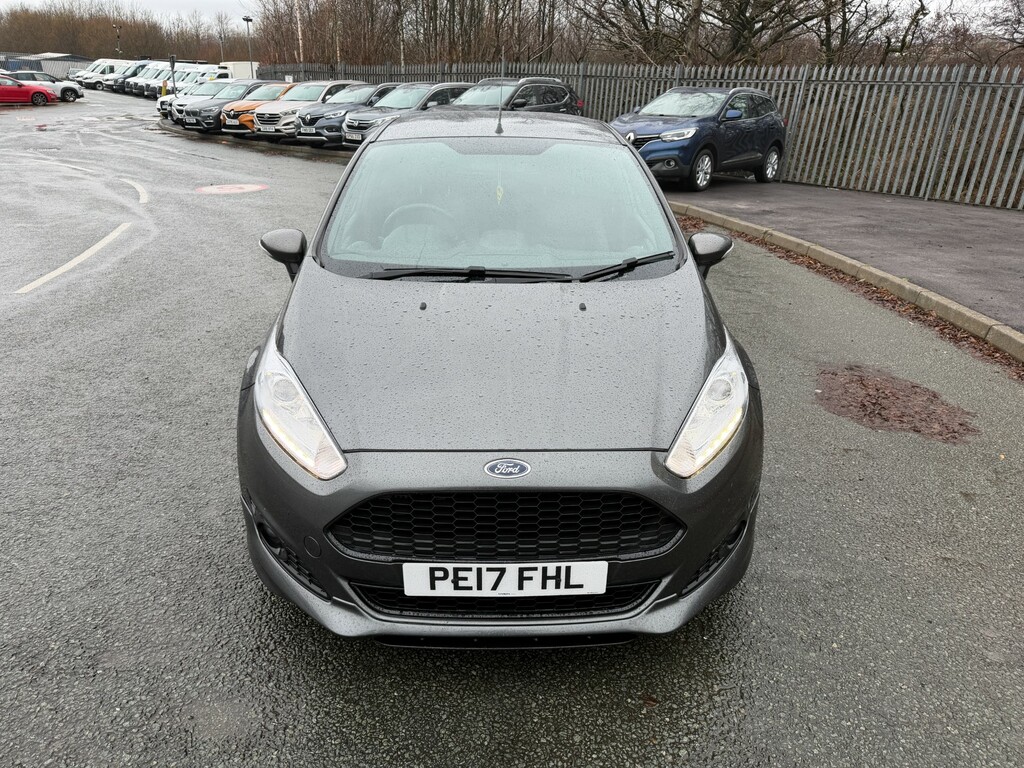 Ford Fiesta 1.0T Ecoboost St-line Hatchback PE17FHL Grey #2