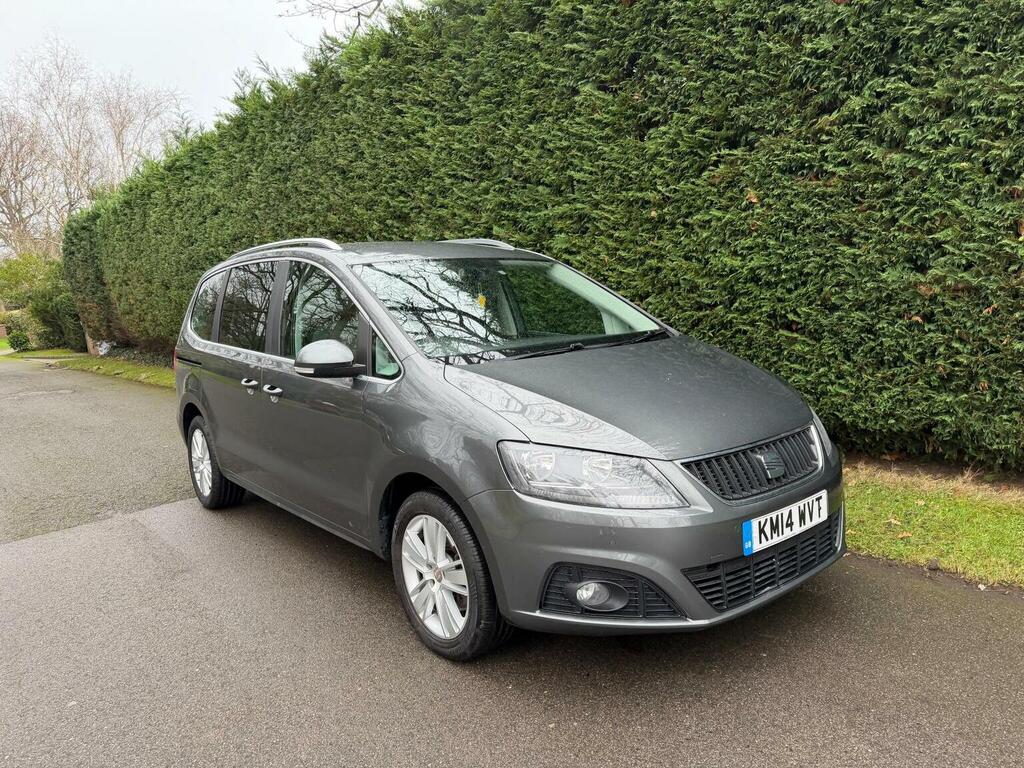Seat Alhambra Mpv 2.0 Tdi Ecomotive Cr Se Euro 5 Ss 2014 Grey #4