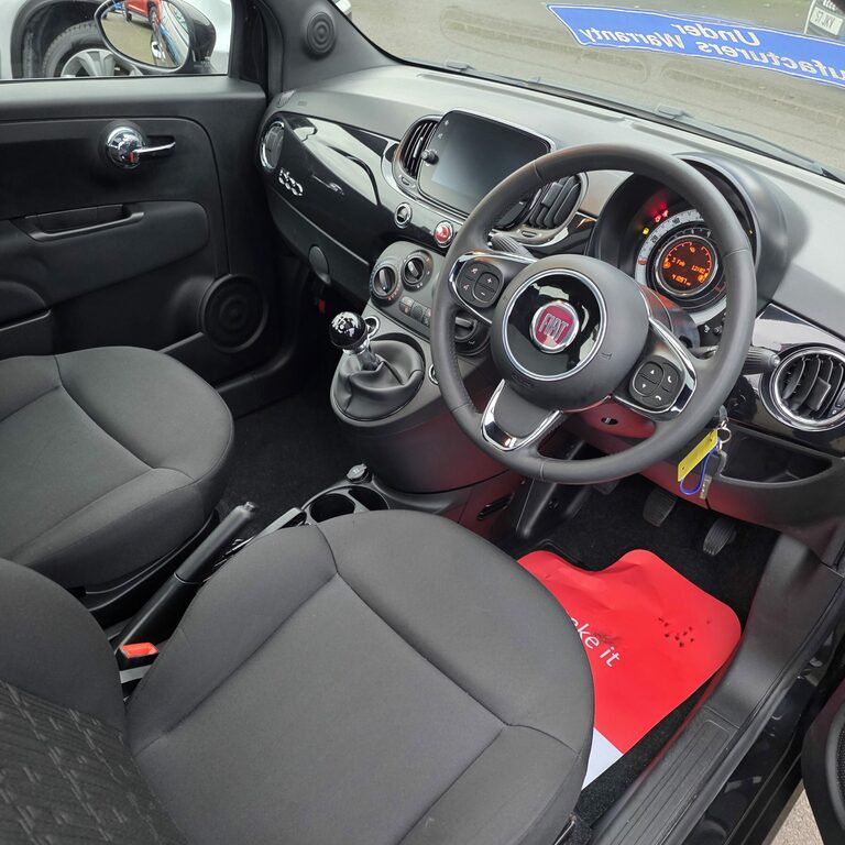 Fiat 500 1.0 M H Edition 23 Reg EU23YWH Black #6