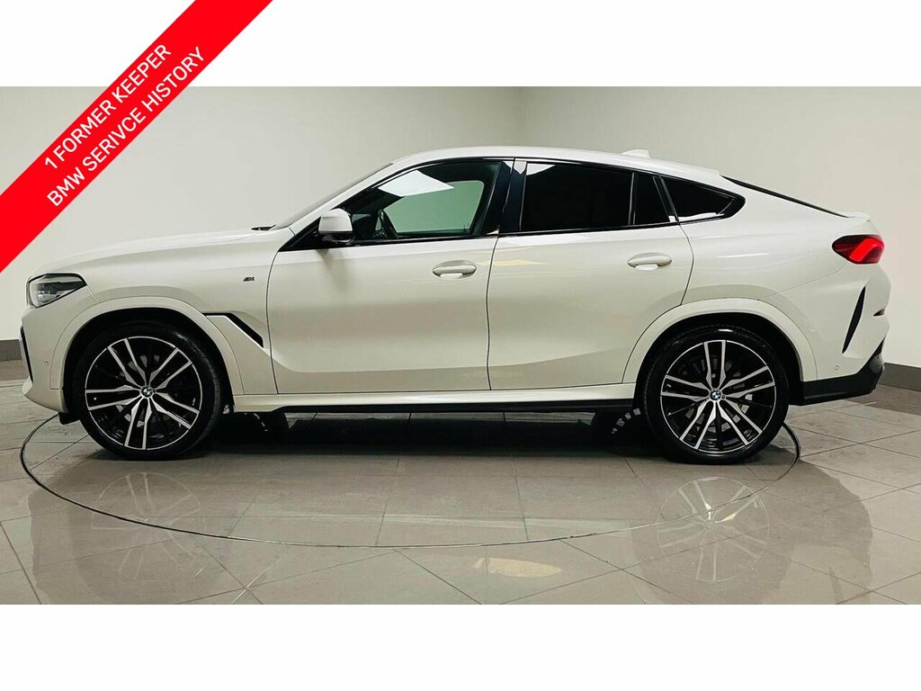 BMW X6 40I M Sport White #3