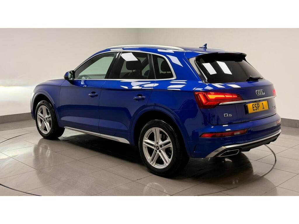 Audi Q5 Tfsi S Line GY71PZN Blue #4