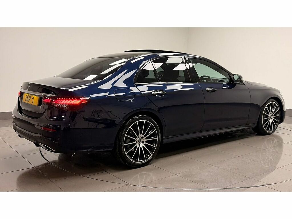 Mercedes-Benz E Class E220d Amg Line Night Edition KM21EJO Blue #6