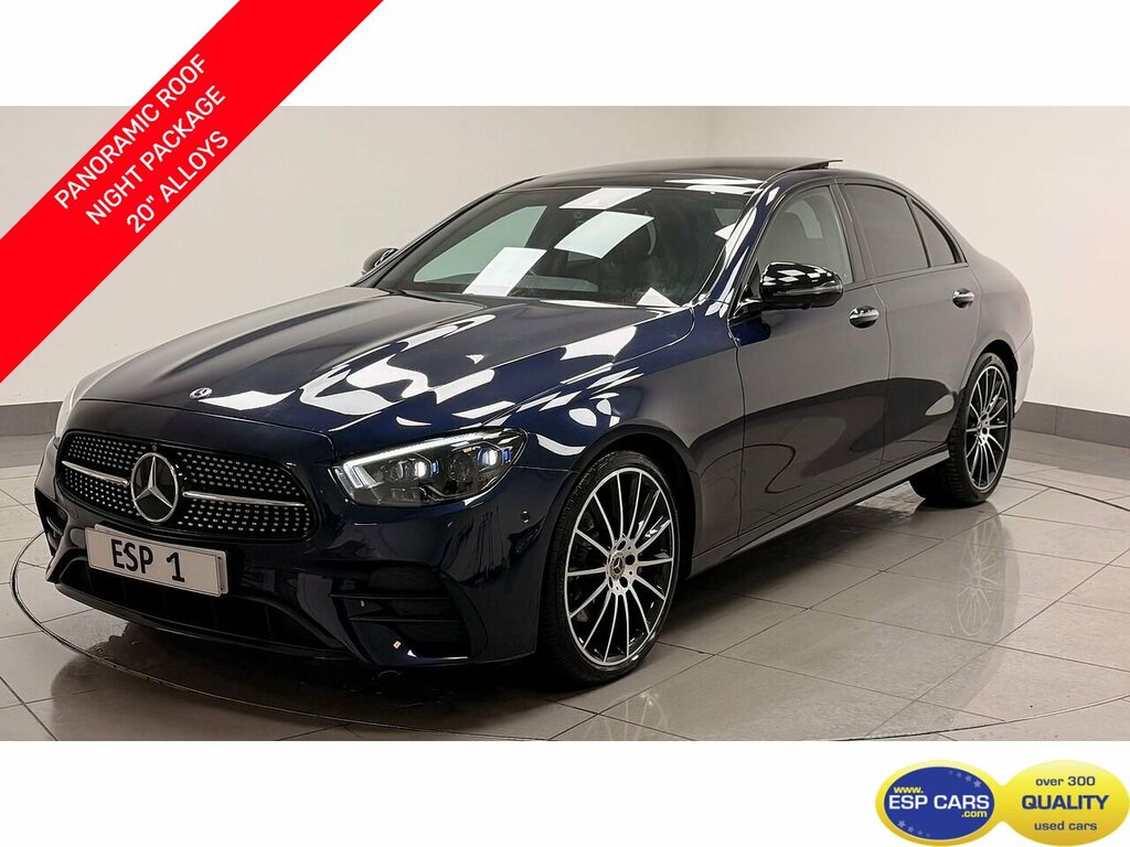 Mercedes-Benz E Class E220d Amg Line Night Edition Blue