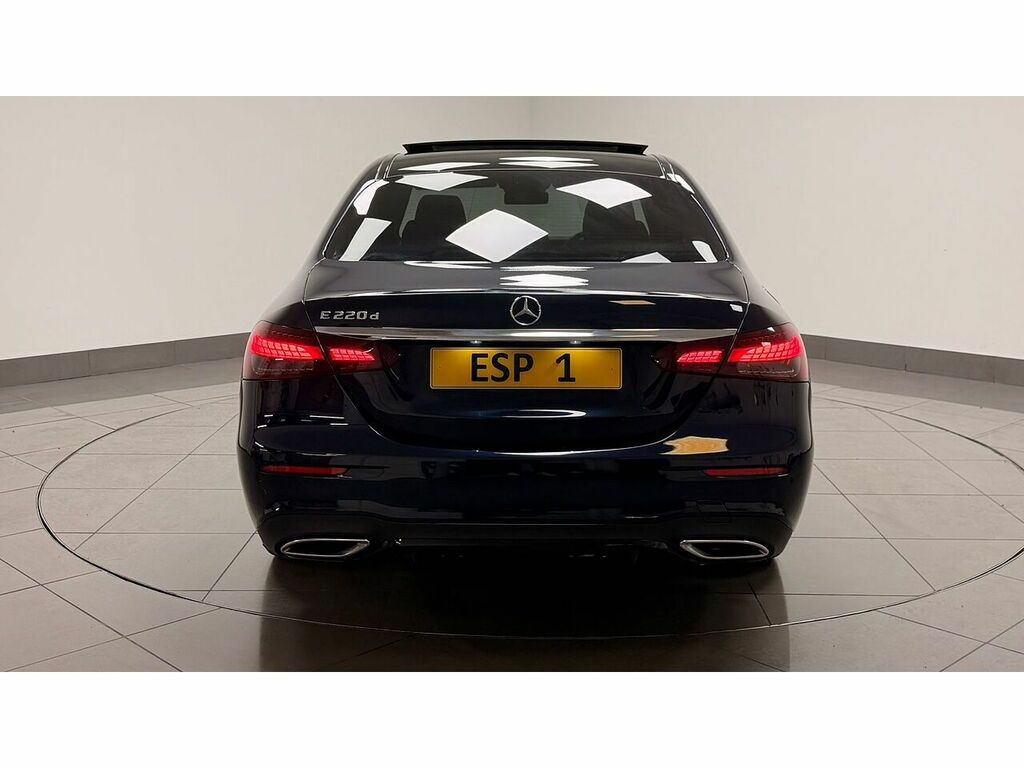 Mercedes-Benz E Class E220d Amg Line Night Edition KM21EJO Blue #5