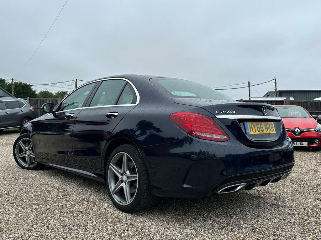 Mercedes-Benz C Class Saloon 2.1 C250d Amg Line 201666 HY66NKR Blue #5