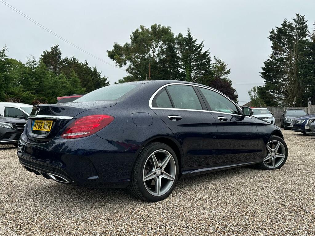 Mercedes-Benz C Class Saloon 2.1 C250d Amg Line 201666 HY66NKR Blue #4