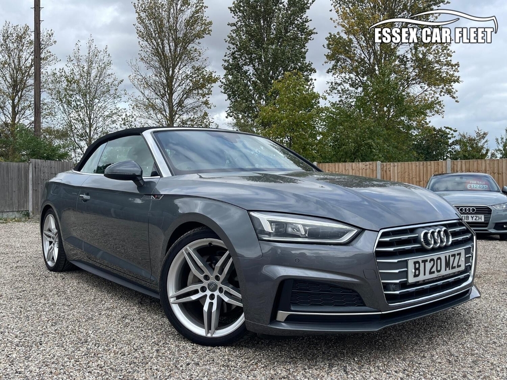 Audi A5 Convertible 2.0 Tdi 40 S Line 202020 Grey