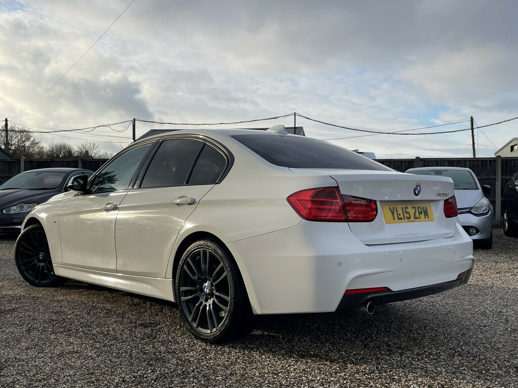 BMW 3 Series Saloon 2.0 320D M Sport Saloon 201515 YL15ZPM White #5