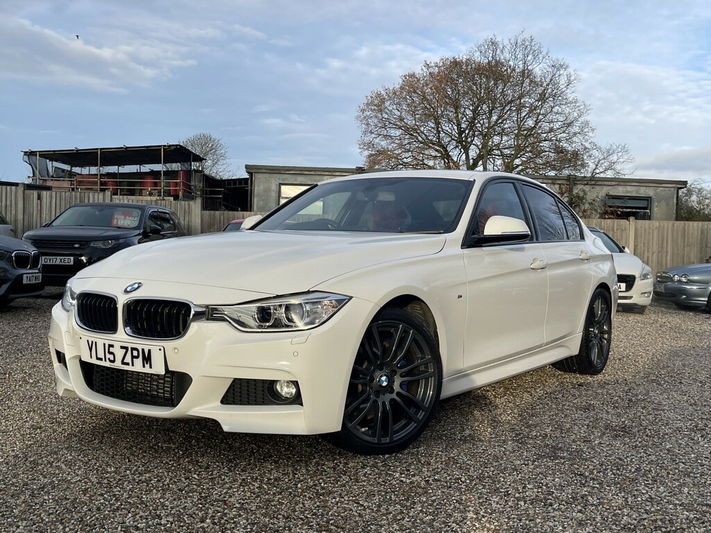 BMW 3 Series Saloon 2.0 320D M Sport Saloon 201515 YL15ZPM White #3