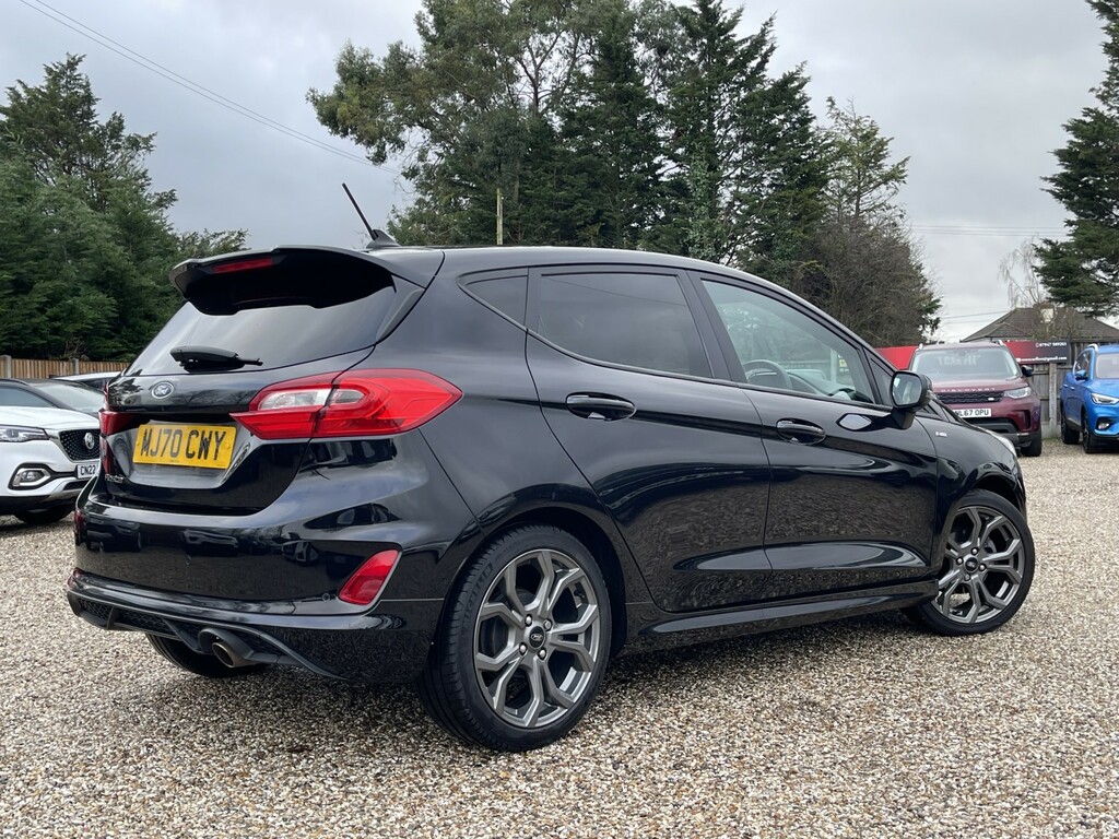 Ford Fiesta Hatchback 1.0 T Ecoboost Mhev St-line Edition 202 MJ70CWY Black #4