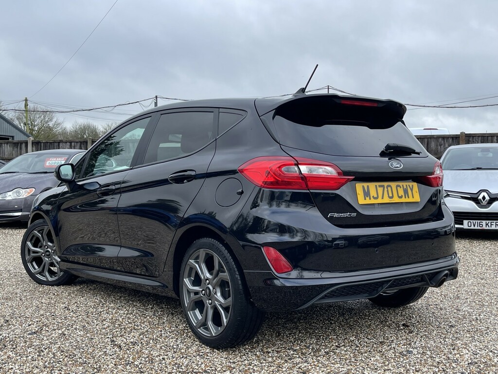 Ford Fiesta Hatchback 1.0 T Ecoboost Mhev St-line Edition 202 MJ70CWY Black #5